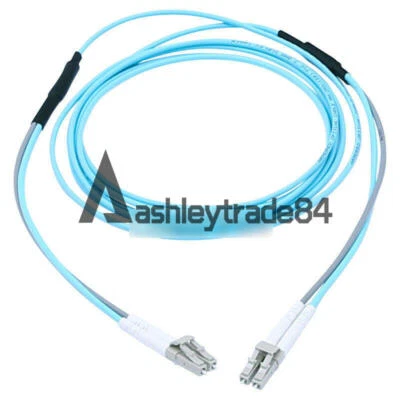 1PCS LC to LC 3.0mm MM 50/125 Duplex 100M 10G OM3 Armored Cable Fiber Patch Cord - Image 1 of 4