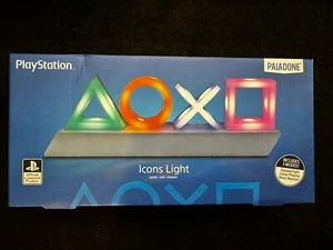 Playstation Icons Light 3 Modi Musik Reaktiv USB Paladone Cool Geschenk NEU OVP - Bild 1 von 2
