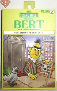 ULTIMATE BERT Sesame Street Volume 2 7 inch Scale Action Figure Neca MINT 2024 - Picture 1 of 15