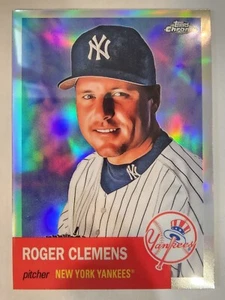 2022 Topps Chrome Platinum Roger Clemens #327 Refractor  - Picture 1 of 2