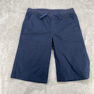 Izod Shorts Mens 14 Blue Pull On Linen Blend - Image 1 of 4