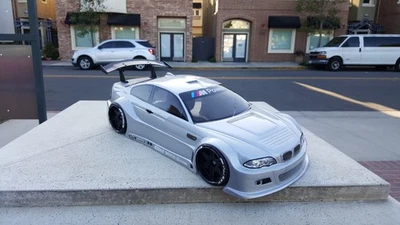 200mm 1/10 Custom Paint BMW M3 4Tec2 drift HPI DC10 YD2 MST TT02 Body Only - Image 1 of 4