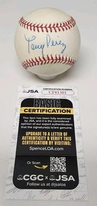 Tony Perez Signed Rawlings Official National League Baseball JSA COA REDS A3 - Picture 1 of 3