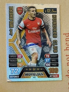 Jack Wilshere Hundred Club Auto Asda Exclusivo EXTREMADAMENTE RARO #1 - Imagen 1 de 19