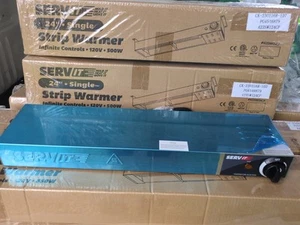 423SWI24CP Serv It 24" Strip Warmer Single Infinite Controls 120V, 500W New -1 - Picture 1 of 10