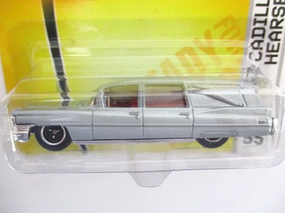 MATCHBOX - MBX METAL READY FOR ACTION - 1963 CADILLAC HEARSE (SILVER) - 1/64 - Image 1 of 4