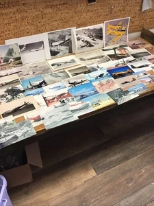 Large Size Lot Of Aviation Picture Prints, Magazine Clippings, Etc QU-3 # 2 - Picture 1 of 11