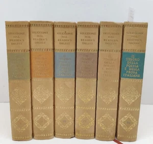 P. Gallardo Il tesoro della poesia e della prosa italiana 6 volumi 1963 Reader's - Imagen 1 de 10