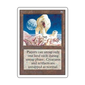WOTC MtG Unlimited Winter Orb (R) EX - Picture 1 of 1