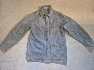 Vintage Universal Overall Co Chicago Stone Cutter Coat Sz 40 Rare - Picture 1 of 17