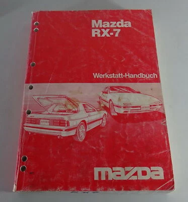 Manual De Taller / Manual Básico Mazda RX-7 / RX 7 Tipo FC3S Año 1986 - Imagen 1 de 4