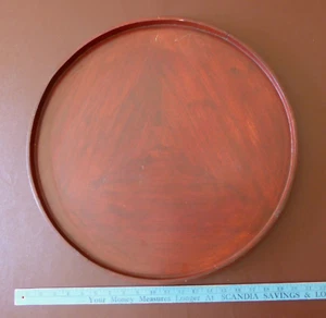 Vintage Cherry Wooden 20" RoundTable Top - Repurpose for Table , Tray - Top Only - Picture 1 of 11