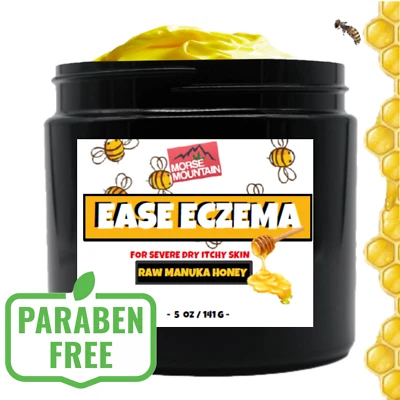 Crema de miel de Manuka cruda - Ideal para bebés eczema rosácea dermatitis alivio de la piel  Foto 1 de 4