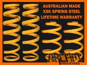 JEEP CHEROKEE KJ DIESEL FRONT & REAR 30mm RAISED COIL SPRINGS - Picture 1 of 1