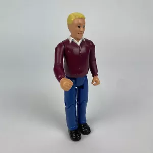 Loving family dollhouse BLONDE FATHER DOLL figure Toys R Us 5.5" - Picture 1 of 2