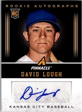 2013 Pinnacle Rookie Autographs #DL David Lough - NM-MT