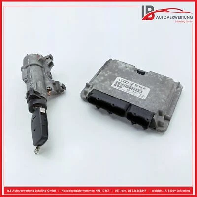 KIT CENTRALINA MOTORE AUDI A3 (8L1) 1.9 TDI 038906018AK 4B0905851C ORIGINALE - Immagine 1 di 4