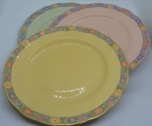 Grindley Rainbow Petal 1930 England Laburnum Petal Lot of 5 Gold, Pink, Almond - Picture 1 of 12