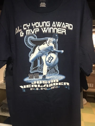 Vintage Genuine Merchandise Verlander t-shirt Size 2XL Cover