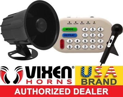 LOUD 46 SOUNDS ANIMAL/MUSIC/SIREN/EFFECT/PA SYSTEM ELECTRONIC HORN CAR TRUCK 12V - Image 1 of 4