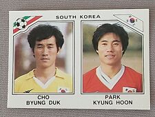 Panini WM 1986 Sticker Nr. 92 Cho Byung Duk/Park Kyung Hoon