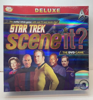 NEW & SEALED BOX Star Trek Scene It? Deluxe DVD Board Game - Image 1 of 2