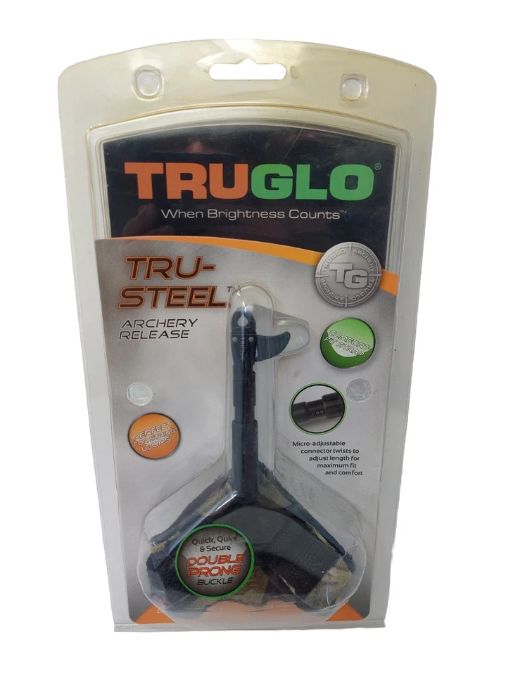 TRUGLO Tru-Steel Micro Release Buckle Strap TG2520MDC Archery Hunting: VHTF NEW - Image 1 of 4