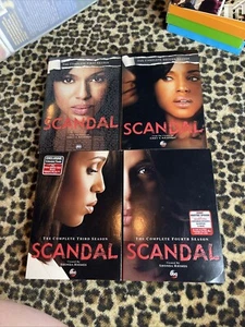 Scandal: Seasons 1-4 (DVD) ABC, Kerry Washington, 1 2 3 4 - Picture 1 of 1