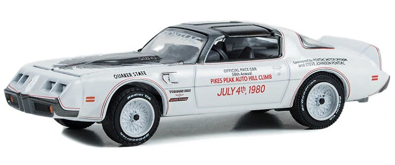 GREENLIGHT - PONTIAC Firebird T/A 1980 bianco - 1/64 - GREEN13330-E - Immagine 1 di 1