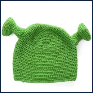 Pasamontañas Unisex Monster Shrek sombrero de lana invierno cálido sombreros de - Picture 1 of 24