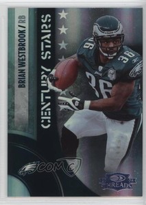 2008 Donruss Threads Century Stars Century Proof /100 Brian Westbrook #CS-9