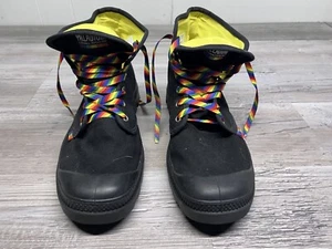 Palladium High Top Sneaker Grau Unisex Damen 12 Herren 10,5 Canvas Turnschuhe - Bild 1 von 17