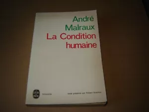 Andre Malraux - La Condition humaine French vintage 1966 pb Livre de Noche - Picture 1 of 2