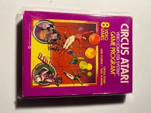 Circus Atari 2600 Game Cartridge with Box & Instructions, TESTED / WORKING - Picture 1 of 2