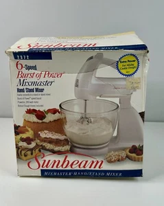 Vintage Sunbeam 6 Speed Hand Stand Mix Master 2372 - Picture 1 of 6