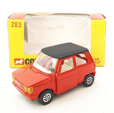 Corgi Toys Whizzwheels 1:36 OSI DAF CITY CAR Minicars #283 Red/Black New! MIB`71 - Image 1 of 4