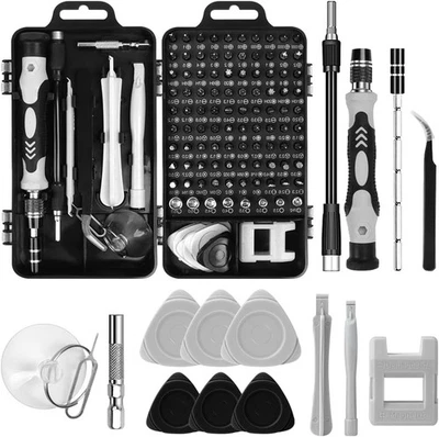 Precision Screwdriver Set Small Magnetic PC iPad Repair Tool Kit 115Pcs CASE SET - Image 1 of 4