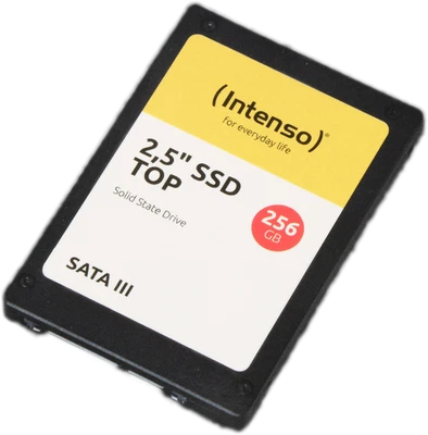 Intenso 2.5" SSD EXCELLENT 256GB SATA III 520MB/sec Read 500MB/sec Write 4034303016693 - Image 1 of 4