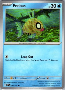 Feebas - 041/191 Regular Common SV08: Surging Sparks NM - Picture 1 of 2