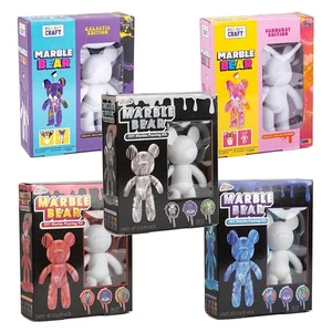 Grafix Marble Bear DIY Pouring Kit | Art & Craft Set | Blau, Grau, Rot Variante - Bild 1 von 21
