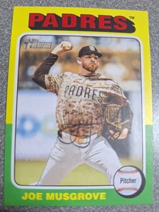 2024 Topps Heritage High Number - Joe Musgrove #502 p200 - Picture 1 of 2