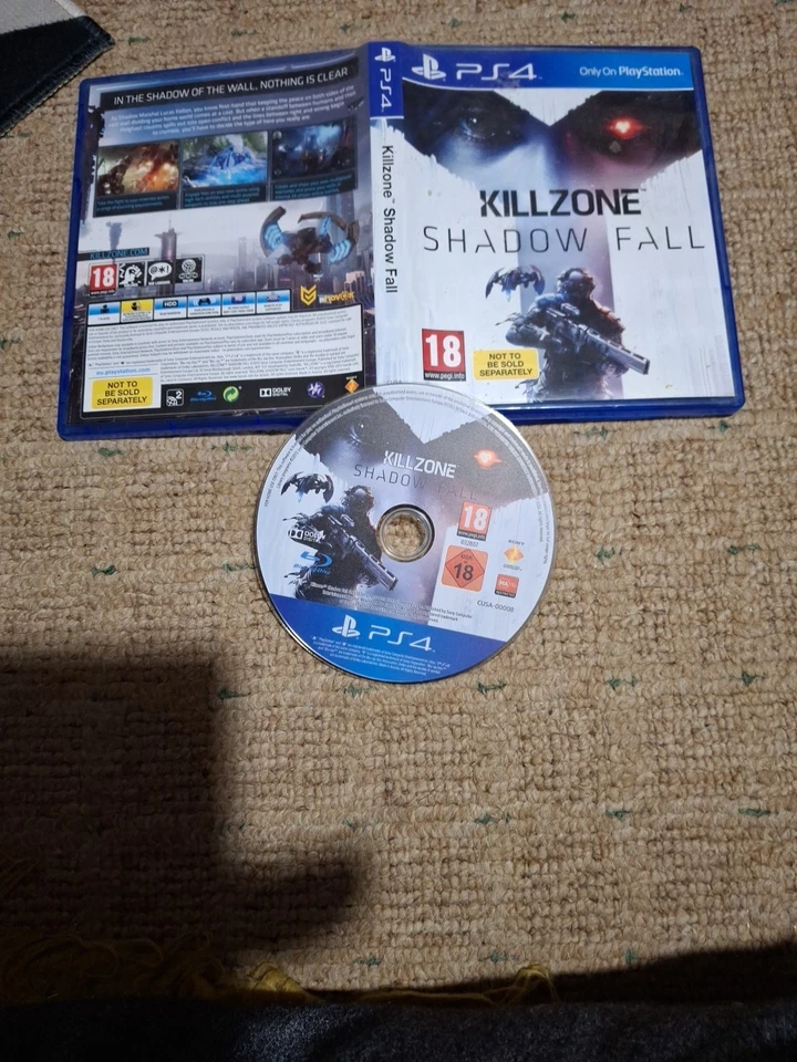 Killzone Shadow Fall PS4 Only On PlayStation Pegi 18 Sony 2013 Solid Gameplay - Image 1 of 1