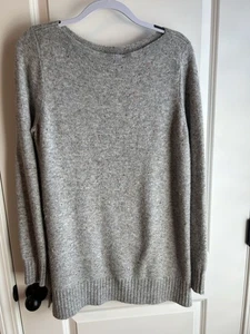 Ann Taylor LOFT PULLOVER hellgrau gesprenkelt super weich Gr. L - Bild 1 von 3