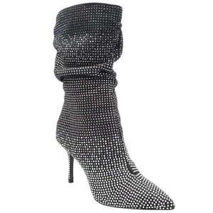 Women's Raquell Stiletto Heel Slouch Dress Boots - Bild 1 von 4
