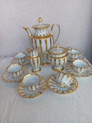 Fürstenberg Mokka-Service 6 Parsonen Grecque Athena 1.Wahl 17-teilig - Bild 1 von 4