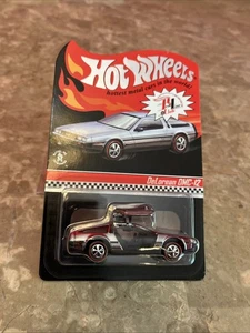 2012 HOT WHEELS RED LINE CLUB RLC DELOREAN DMC-12 2277/ 4,000 W/PROTECTOR - Picture 1 of 6