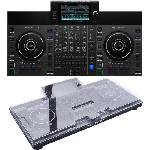 Denon DJ SC Live 4 DJ System + Dust Cover | New - Image 1 of 1