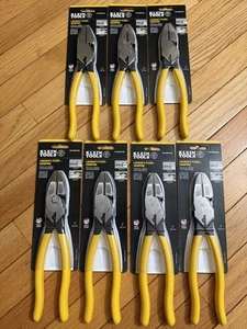 KLEIN TOOLS: 7 LINEMANS’S PLIERS-CRIMPING - Picture 1 of 6
