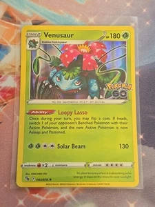 Venusaur 003/078 Pokémon GO Holo NM - Picture 1 of 2
