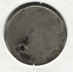 Moneda de diez centavos de plata busto tapado 1831 en buen estado ver escaneos - Imagen 1 de 3